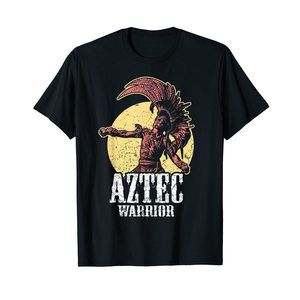 Aztec Warrior Mexico Mexican Mesoamerica T-Shirt